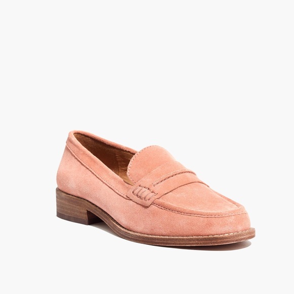 Madewell Shoes - 🔥HP🔥 Madewell pink suede elinor loafers